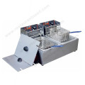 (Ce Approval) High Quality 1-Tank 2-Basket Commercial Industrial Multipurpose Deep Fryer